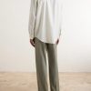 Striped Wool-Poplin Shirt - BK