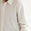 Striped Wool-Poplin Shirt - CU