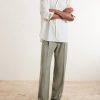 Striped Wool-Poplin Shirt - OU