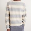 Dégradé Striped Cotton and Silk-Blend Sweater - FR