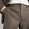 Straight-Leg Wool-Gabardine Trousers - CU Straight-Leg Wool-Gabardine Trousers - CU