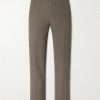 Straight-Leg Wool-Gabardine Trousers Straight-Leg Wool-Gabardine Trousers