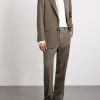 Straight-Leg Wool-Gabardine Trousers - OU Straight-Leg Wool-Gabardine Trousers - OU