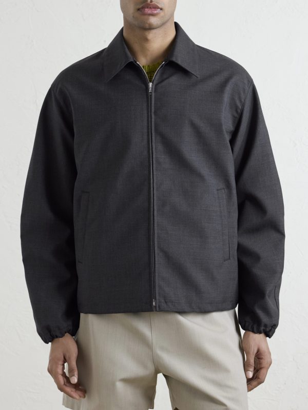 Wool Blouson Jacket - FR Wool Blouson Jacket - FR