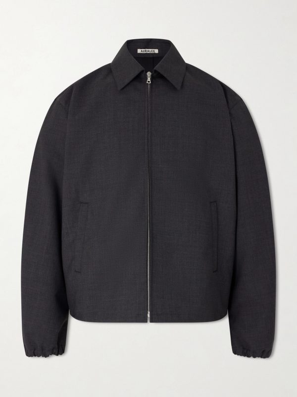 Wool Blouson Jacket Wool Blouson Jacket