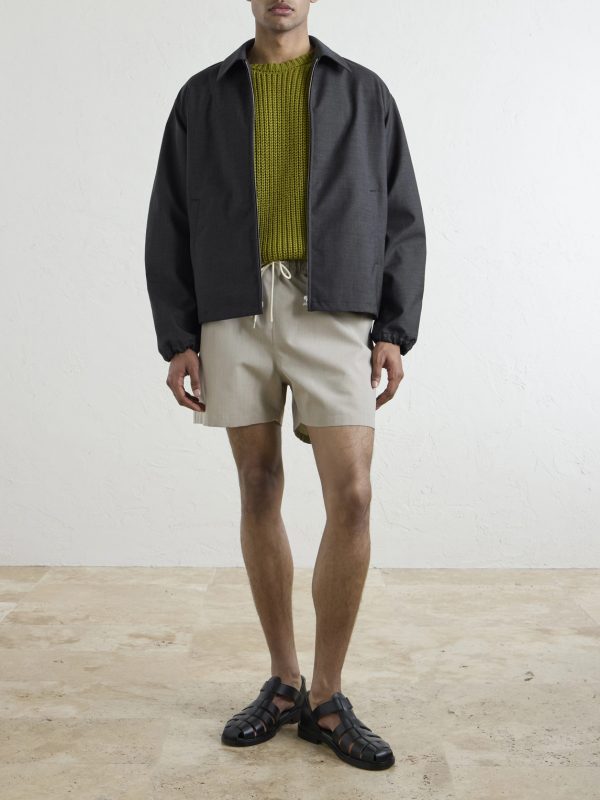 Wool Blouson Jacket - OU Wool Blouson Jacket - OU