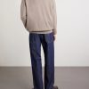 Open-Collar Cashmere and Silk-Blend Polo Shirt - BK