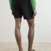 Wool Drawstring Shorts - BK Wool Drawstring Shorts - BK