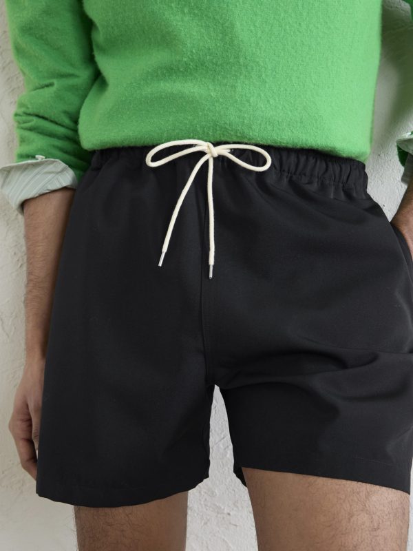 Wool Drawstring Shorts - CU Wool Drawstring Shorts - CU