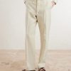 Straight-Leg Wool, Cotton and Linen-Blend Oxford Drawstring Trousers - FR Straight-Leg Wool, Cotton and Linen-Blend Oxford Drawstring Trousers - FR