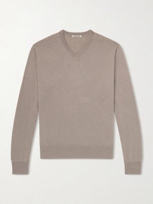 Cashmere and Silk-Blend Sweater