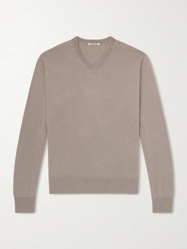 Cashmere and Silk-Blend Sweater