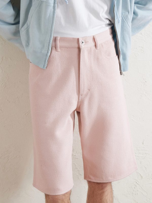 Wide-Leg Silk Shorts - CU