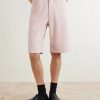 Wide-Leg Silk Shorts - FR