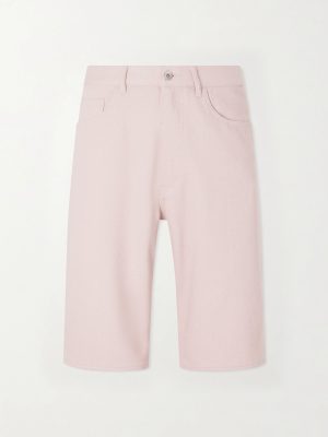 Wide-Leg Silk Shorts Wide-Leg Silk Shorts