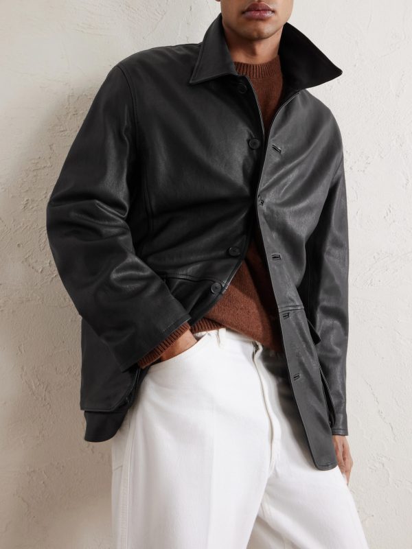 Full-Grain Leather Jacket - CU Full-Grain Leather Jacket - CU