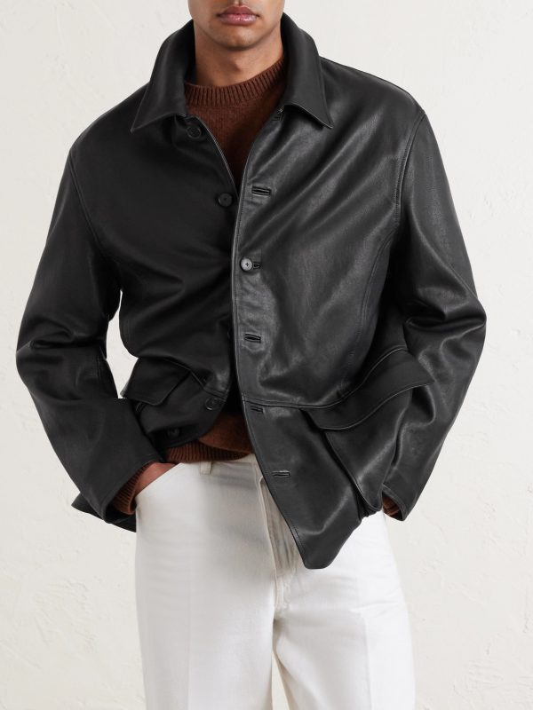 Full-Grain Leather Jacket - FR Full-Grain Leather Jacket - FR