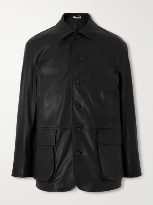 Full-Grain Leather Jacket Full-Grain Leather Jacket