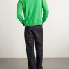 Brushed Cashmere and Cotton-Blend Sweater - BK Brushed Cashmere and Cotton-Blend Sweater - BK