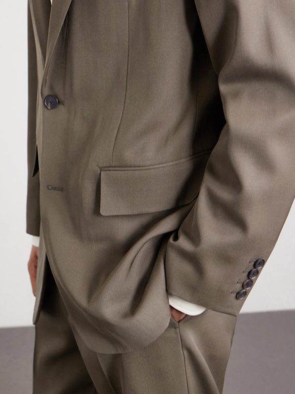 Wool-Gabardine Blazer - E3