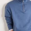 Cotton Half-Zip Sweatshirt - CU Cotton Half-Zip Sweatshirt - CU