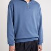 Cotton Half-Zip Sweatshirt - FR Cotton Half-Zip Sweatshirt - FR