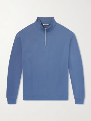 Cotton Half-Zip Sweatshirt Cotton Half-Zip Sweatshirt