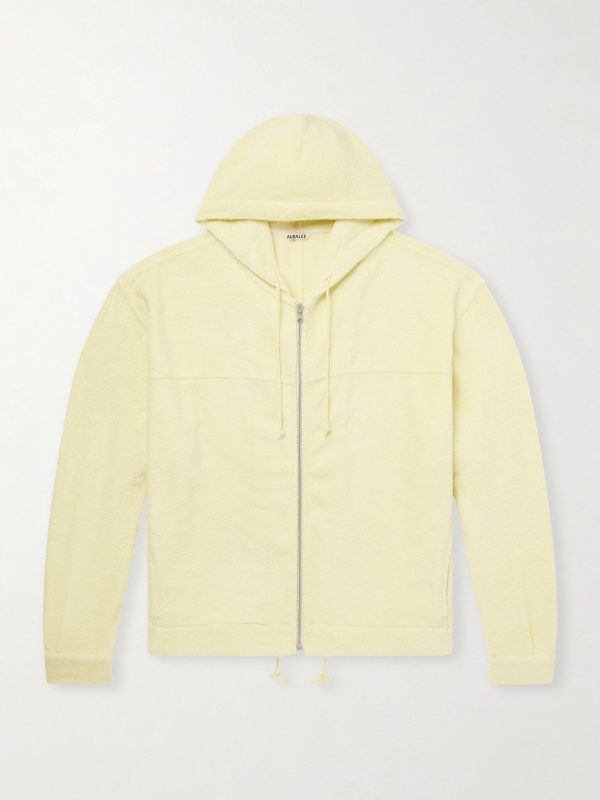 Cotton-Blend Terry Zip-Up Hoodie Cotton-Blend Terry Zip-Up Hoodie