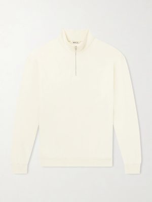 Cotton Half-Zip Sweatshirt Cotton Half-Zip Sweatshirt