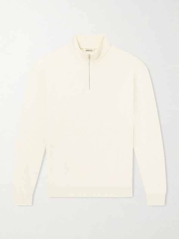 Cotton Half-Zip Sweatshirt