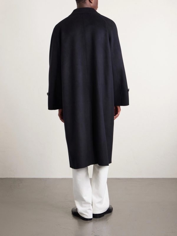 Melton Wool Coat - BK Melton Wool Coat - BK