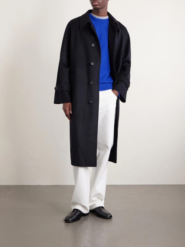 Melton Wool Coat - OU Melton Wool Coat - OU