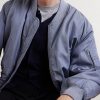 Silk-Twill Bomber Jacket - CU Silk-Twill Bomber Jacket - CU