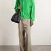 Brushed Cashmere and Cotton-Blend Cardigan - OU Brushed Cashmere and Cotton-Blend Cardigan - OU