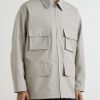 Wool-Canvas Blouson Jacket - FR Wool-Canvas Blouson Jacket - FR