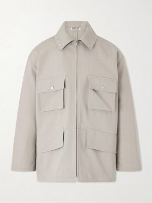 Wool-Canvas Blouson Jacket Wool-Canvas Blouson Jacket