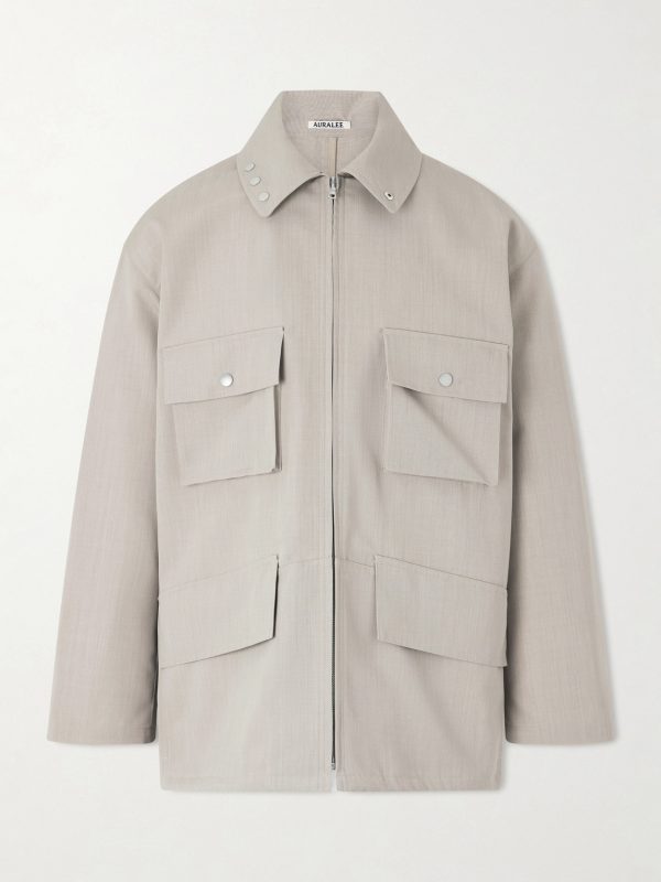 Wool-Canvas Blouson Jacket Wool-Canvas Blouson Jacket