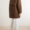 Garment-Dyed Cotton-Twill Coat - BK Garment-Dyed Cotton-Twill Coat - BK
