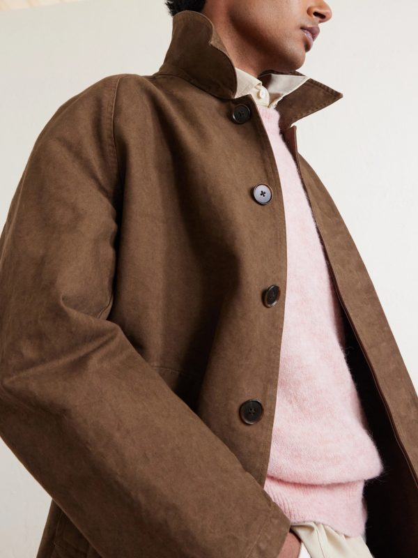 Garment-Dyed Cotton-Twill Coat - CU Garment-Dyed Cotton-Twill Coat - CU