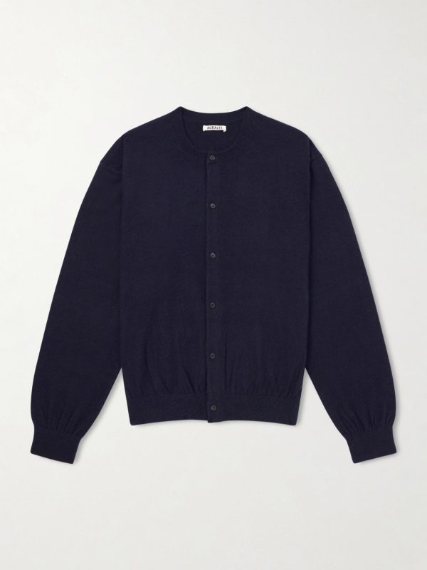 Brushed Cashmere and Cotton-Blend Cardigan Brushed Cashmere and Cotton-Blend Cardigan