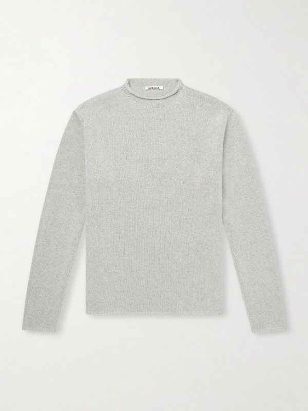 Cashmere and Silk-Blend Sweater