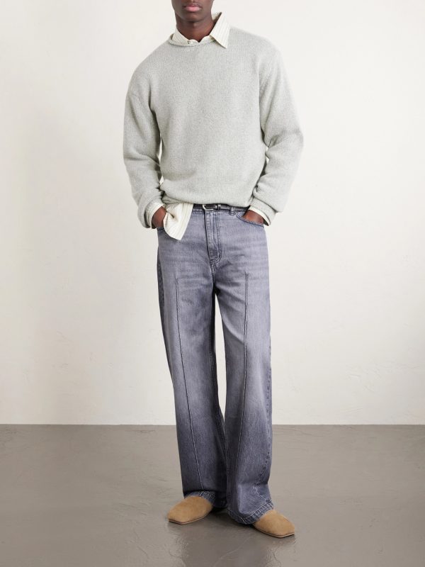 Cashmere and Silk-Blend Sweater - OU