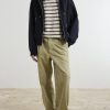 Wide-Leg Pleated Paint-Splattered Cotton-Twill Chinos - OU Wide-Leg Pleated Paint-Splattered Cotton-Twill Chinos - OU