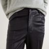 Straight-Leg Full-Grain Leather Trousers - CU Straight-Leg Full-Grain Leather Trousers - CU