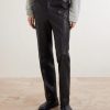 Straight-Leg Full-Grain Leather Trousers - FR Straight-Leg Full-Grain Leather Trousers - FR