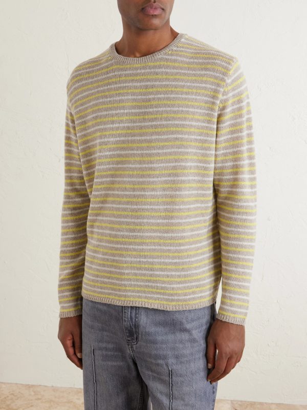 Summer Striped Cashmere Sweater - FR Summer Striped Cashmere Sweater - FR