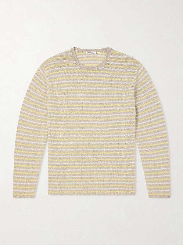 Summer Striped Cashmere Sweater Summer Striped Cashmere Sweater