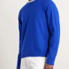Brushed Cashmere and Cotton-Blend Sweater - FR