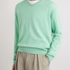 Cashmere and Silk-Blend Sweater - FR