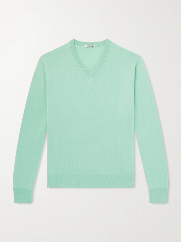 Cashmere and Silk-Blend Sweater